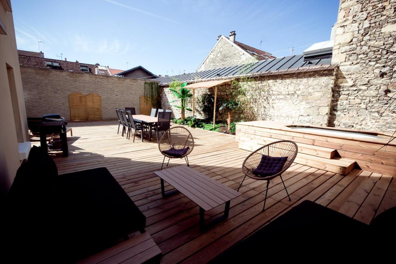 Ferienwohnung Le Jardin D'Eden Reims Exterior foto