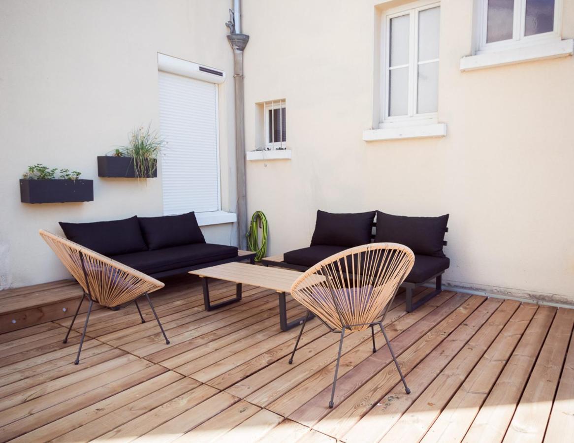 Ferienwohnung Le Jardin D'Eden Reims Exterior foto