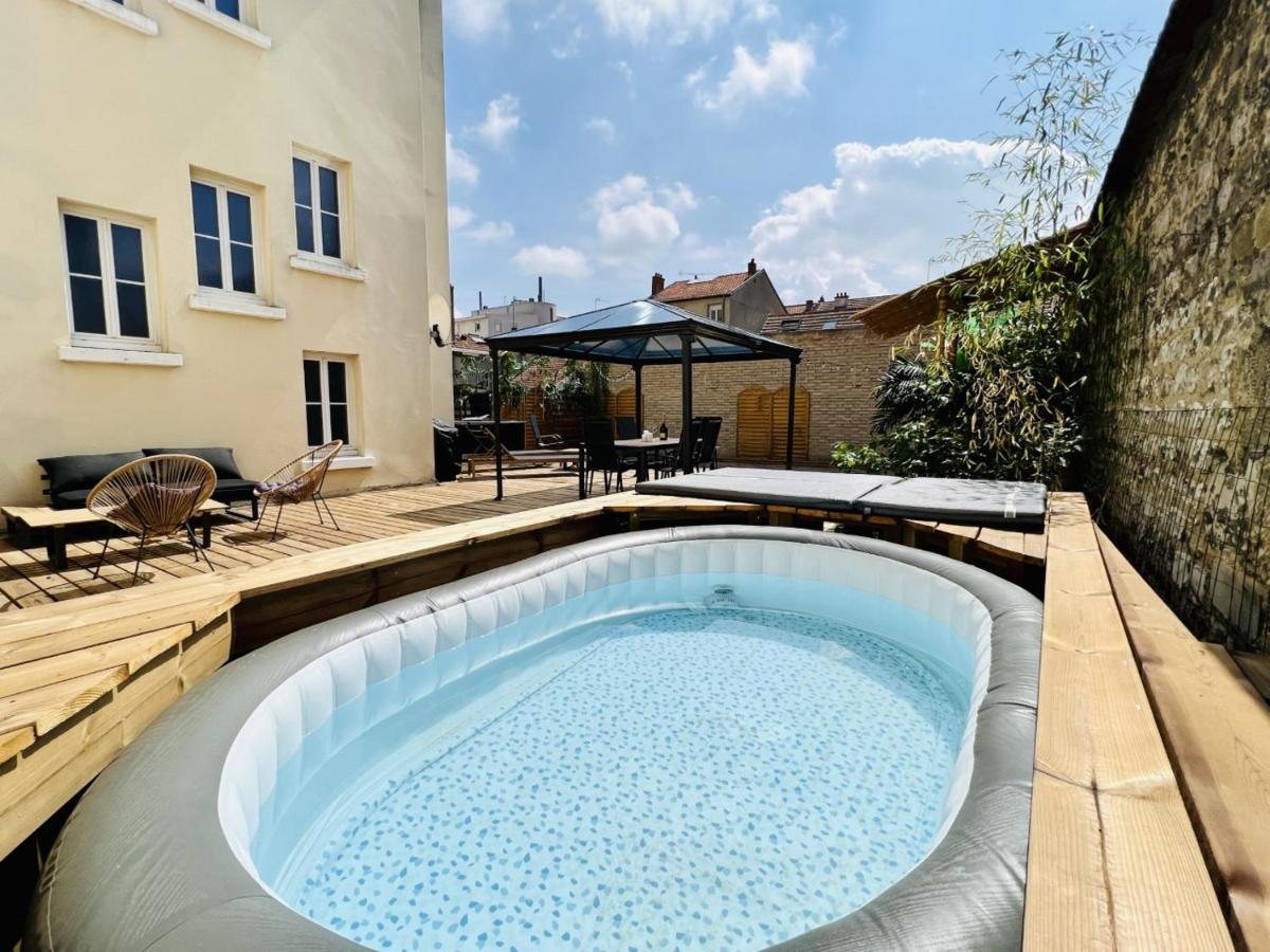 Ferienwohnung Le Jardin D'Eden Reims Exterior foto